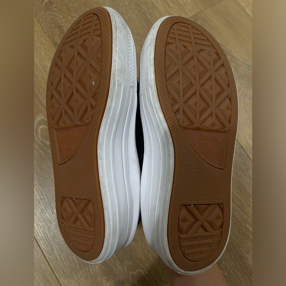 Converse Chuck Taylor All Star Move Ox trainers in black - Picture 10 of 13